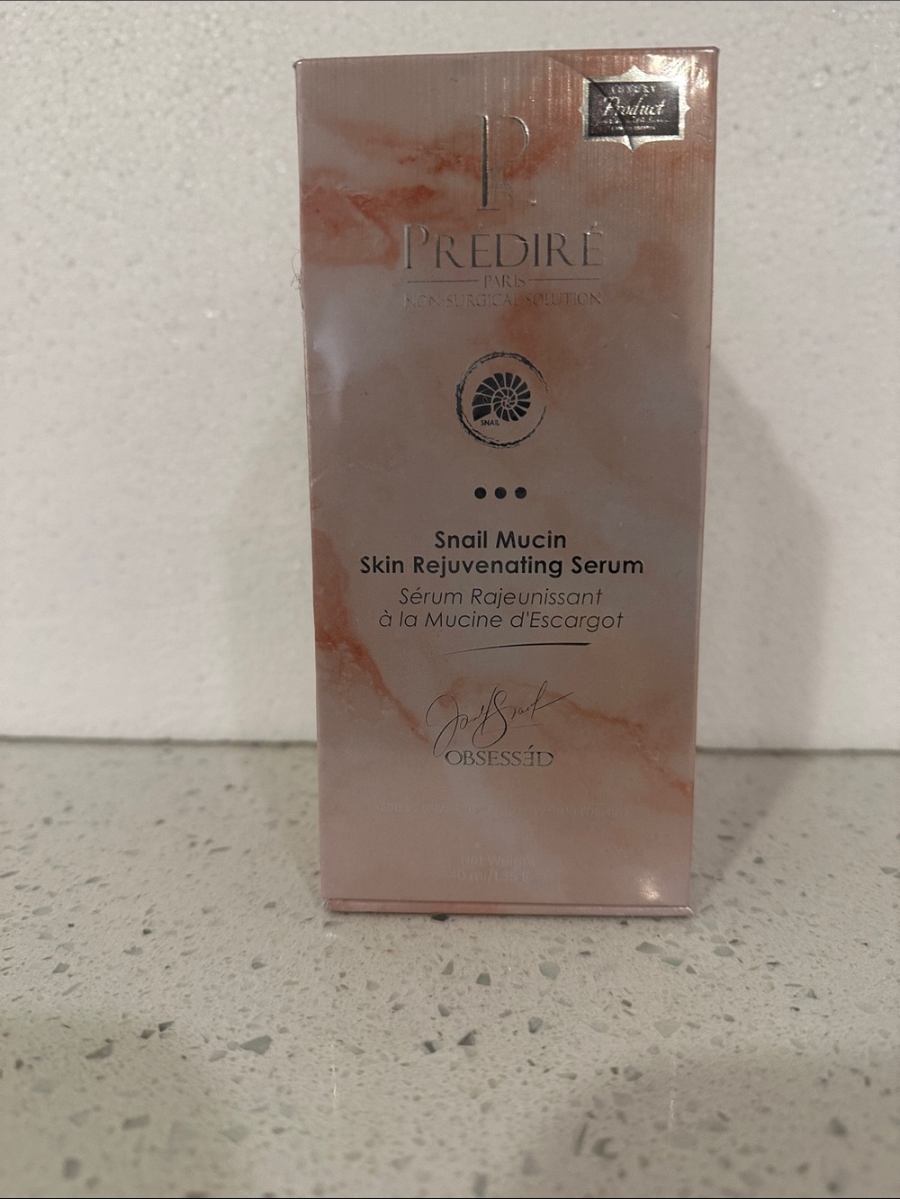 Snail Mucin Skin Rejuvenating Serum – Rose Gold